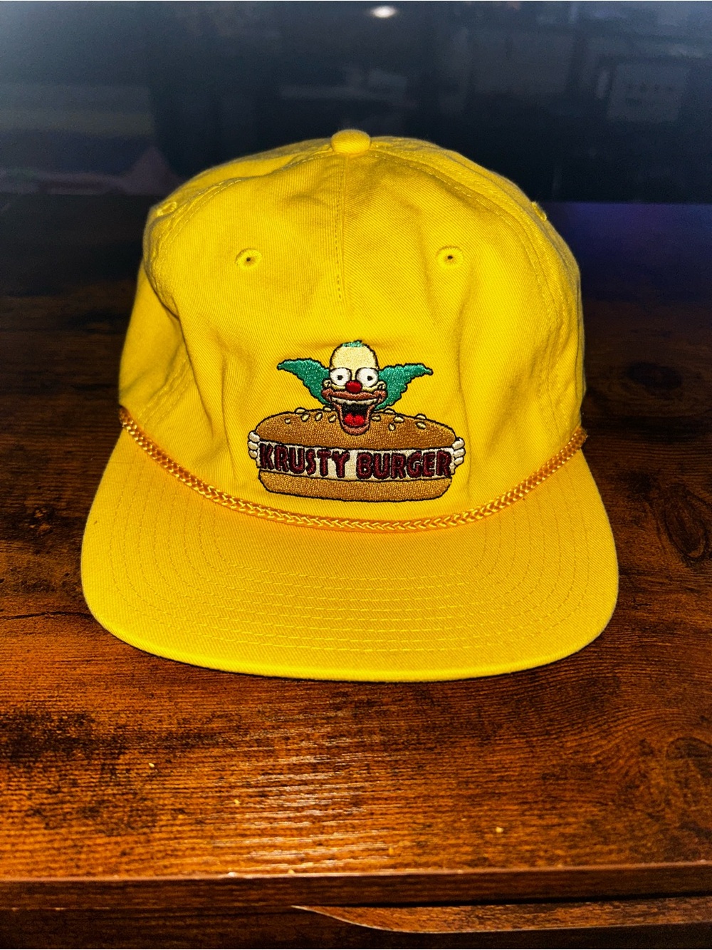 Vans x Simpsons Krusty Burger Embroidered Snapback